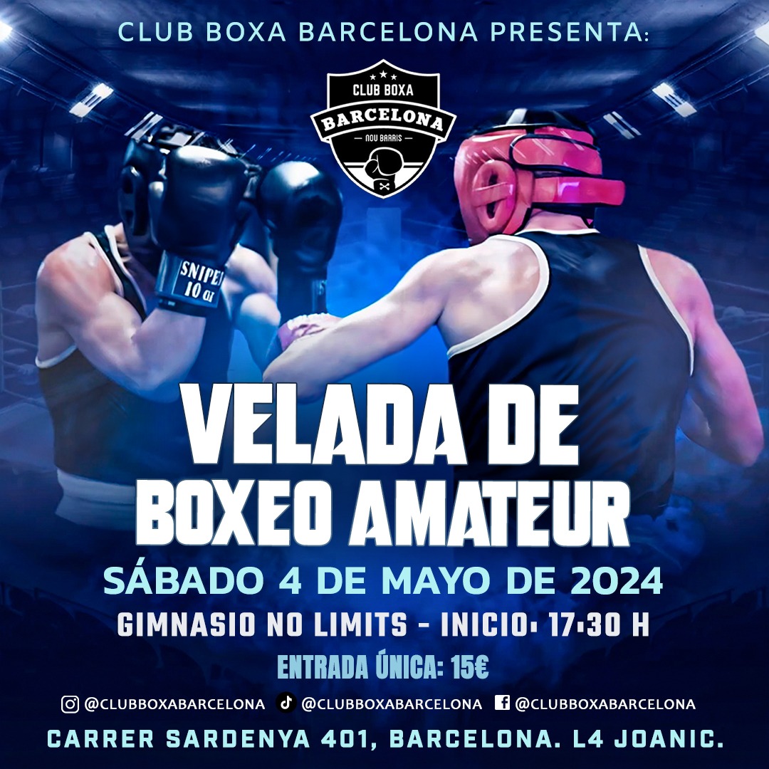 Cartel VETLLADA BARCELONA 4 DE MAIG 2024